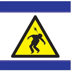 Panneau DANGER HAUTE TENSION D-SIGN 10 Taliaplast 637306 | 637306