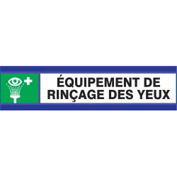 Panneau EQUIPEMENT DE RINCAGE DES YEUX Taliaplast 630404 | 630404