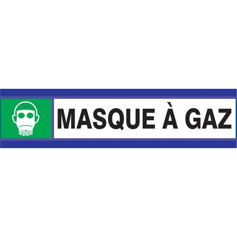 Panneau MASQUE A GAZ D-SIGN 180X45 Taliaplast 630405 | 630405 Panneau MASQUE A GAZ D-SIGN 180X45 Taliaplast 630405 | 630405