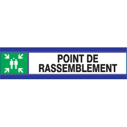 Panneau POINT DE RASSEMBLEMENT D-SIGN Taliaplast 630407 | 630407