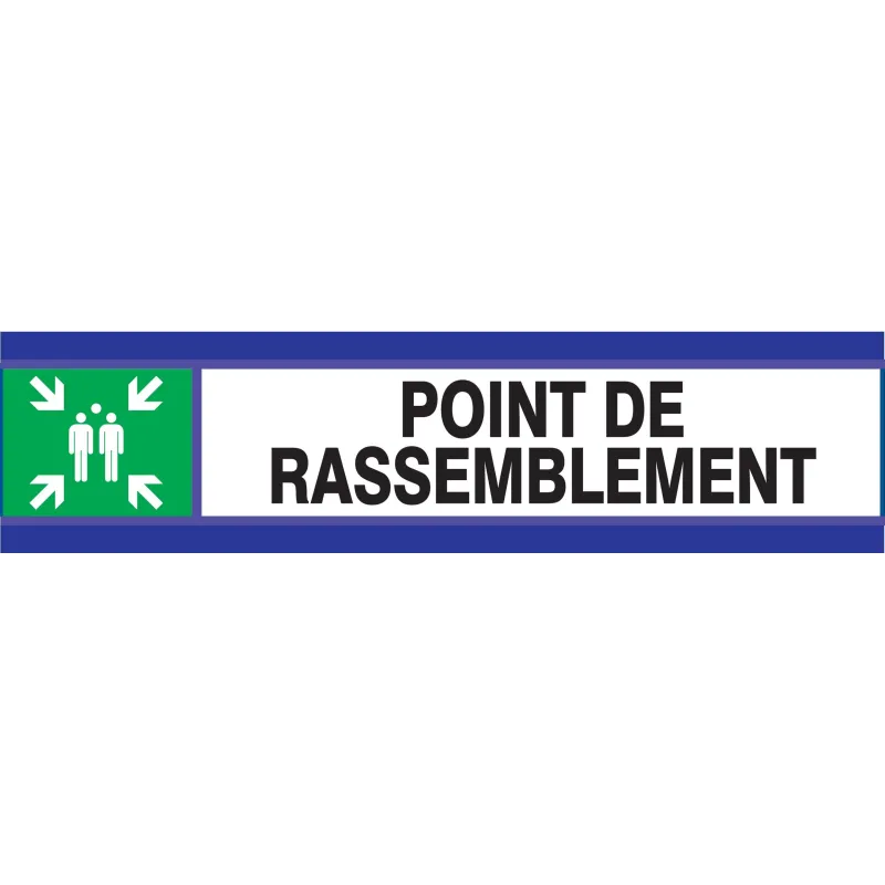 Panneau POINT DE RASSEMBLEMENT D-SIGN Taliaplast 630407 | 630407 Panneau POINT DE RASSEMBLEMENT D-SIGN Taliaplast 630407 | 630407