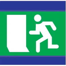 Panneau SORTIE DE SECOURS D-SIGN 100X1 Taliaplast 637408 | 637408