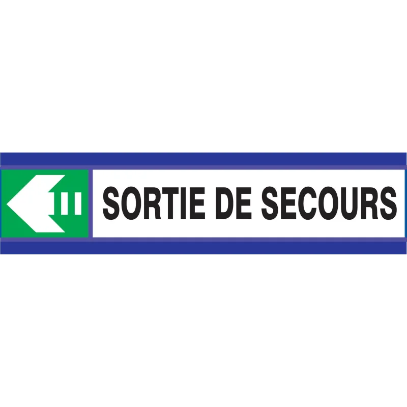 Panneau SORTIE SECOURS FLECHE A GAUCHE Taliaplast 630410 | 630410 Panneau SORTIE SECOURS FLECHE A GAUCHE Taliaplast 630410 | 630410