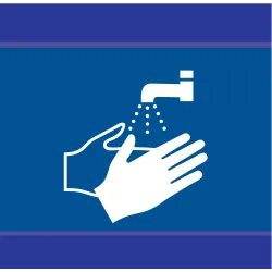 Panneau LAVAGE DES MAINS OBLIGATOIRE D Taliaplast 637501 | 637501