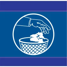 Panneau UTILISEZ LES POUBELLES D-SIGN Taliaplast 637503 | 637503