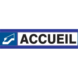 Panneau ACCUEIL D-SIGN 180X45 Taliaplast 630601 | 630601