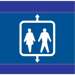 Panneau ASCENSEUR D-SIGN 100x100 Taliaplast 637602 | 637602