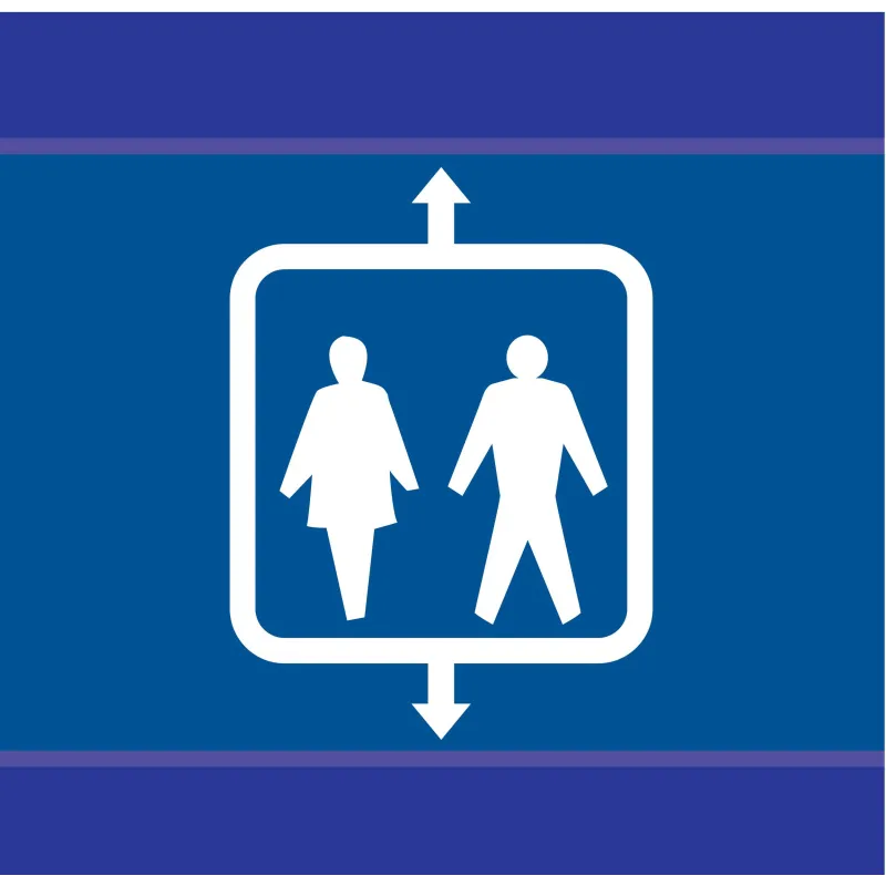 Panneau ASCENSEUR D-SIGN 100x100 Taliaplast 637602 | 637602