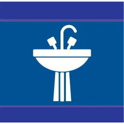 Panneau LAVABOS D-SIGN 100x100 Taliaplast 637616 | 637616