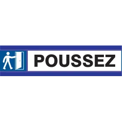 Panneau POUSSEZ D-SIGN 180X45 Taliaplast 630617 | 630617