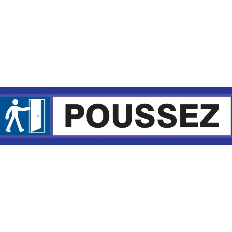 Panneau POUSSEZ D-SIGN 180X45 Taliaplast 630617 | 630617 Panneau POUSSEZ D-SIGN 180X45 Taliaplast 630617 | 630617