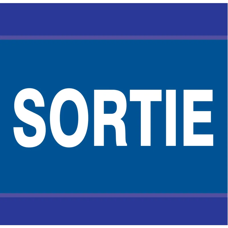 Panneau SORTIE D-SIGN 100x100 Taliaplast 637626 | 637626 Panneau SORTIE D-SIGN 100x100 Taliaplast 637626 | 637626
