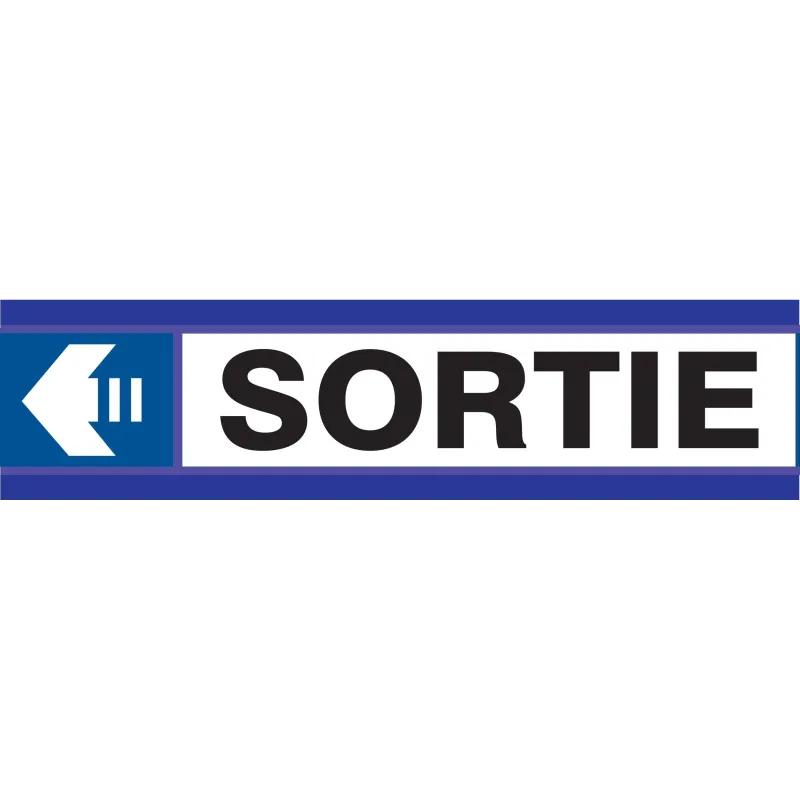 Panneau SORTIE FLECHE A GAUCHE D-SIGN Taliaplast 630628 | 630628 Panneau SORTIE FLECHE A GAUCHE D-SIGN Taliaplast 630628 | 630628