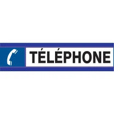 Panneau TELEPHONE D-SIGN 180X45 Taliaplast 630629 | 630629