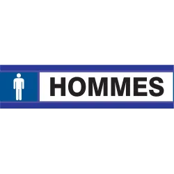 Panneau TOILETTES HOMMES D-SIGN 180X45 Taliaplast 630635 | 630635