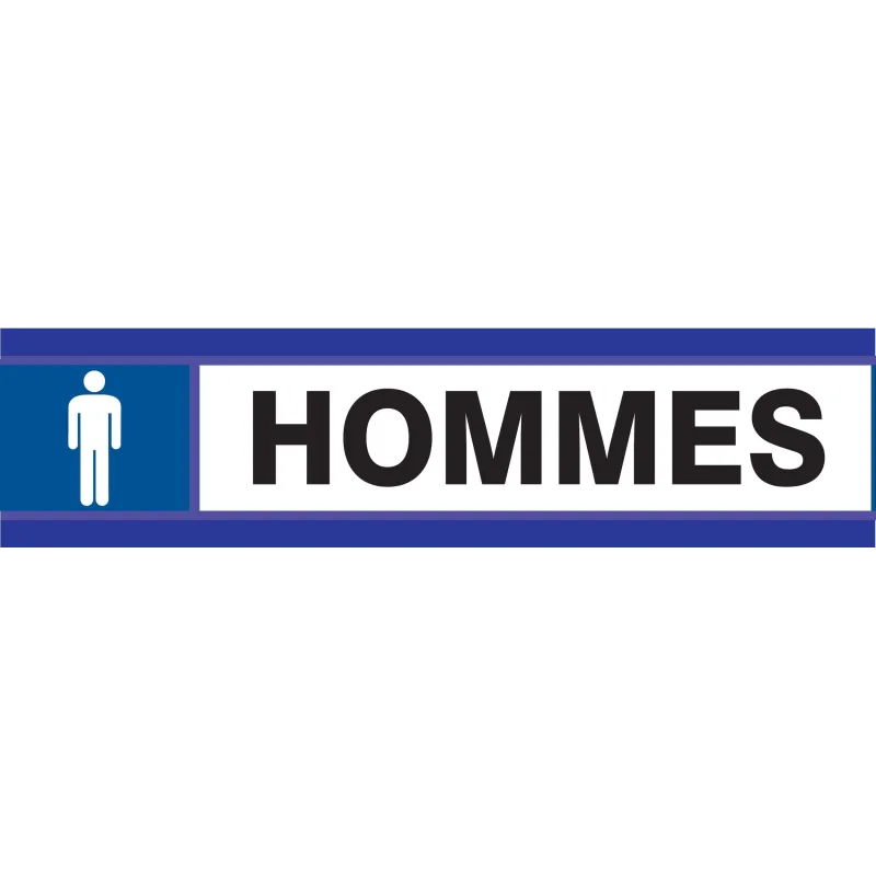 Panneau TOILETTES HOMMES D-SIGN 180X45 Taliaplast 630635 | 630635 Panneau TOILETTES HOMMES D-SIGN 180X45 Taliaplast 630635 | 630635
