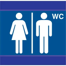 Panneau W.C D-SIGN 100x100 Taliaplast 637632 | 637632