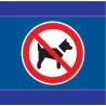Panneau INTERDIT AUX CHIENS D-SIGN 100 Taliaplast 637205 | 637205