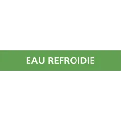 Panneau EAU REFROIDIE 312x52mm (10 ADH Taliaplast 730191 | 730191
