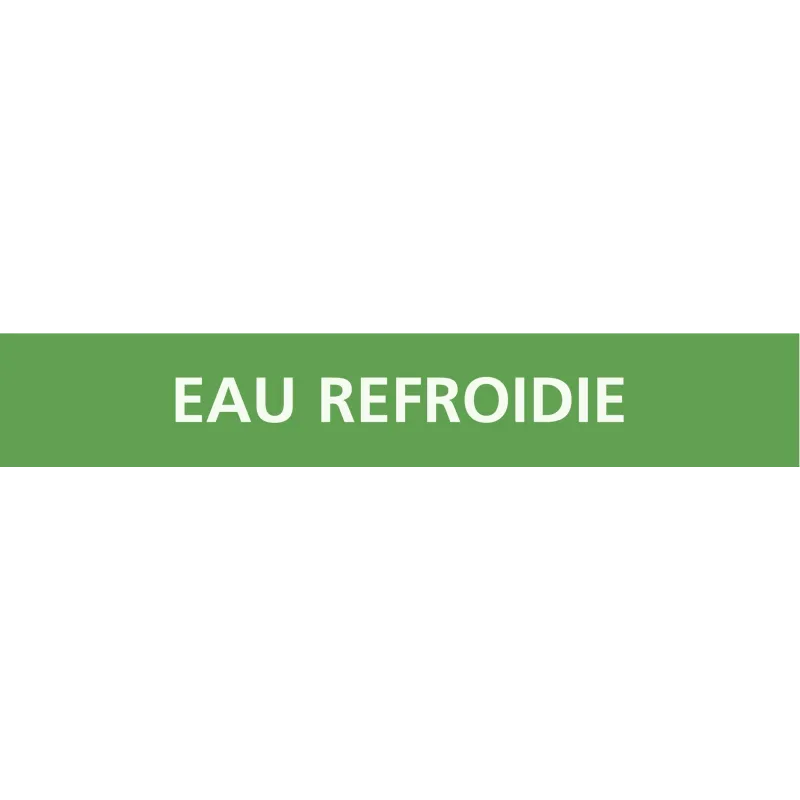 Panneau EAU REFROIDIE 312x52mm (10 ADH Taliaplast 730191 | 730191