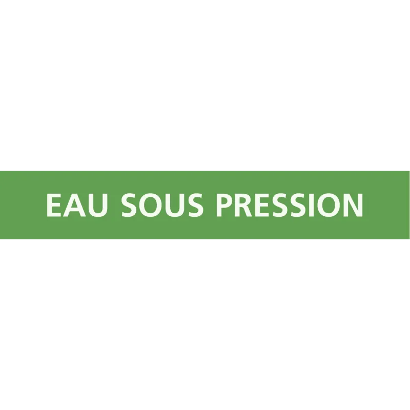 Panneau EAU SOUS PRESSION 312x52mm (10 Taliaplast 730195 | 730195 Panneau EAU SOUS PRESSION 312x52mm (10 Taliaplast 730195 | 730195