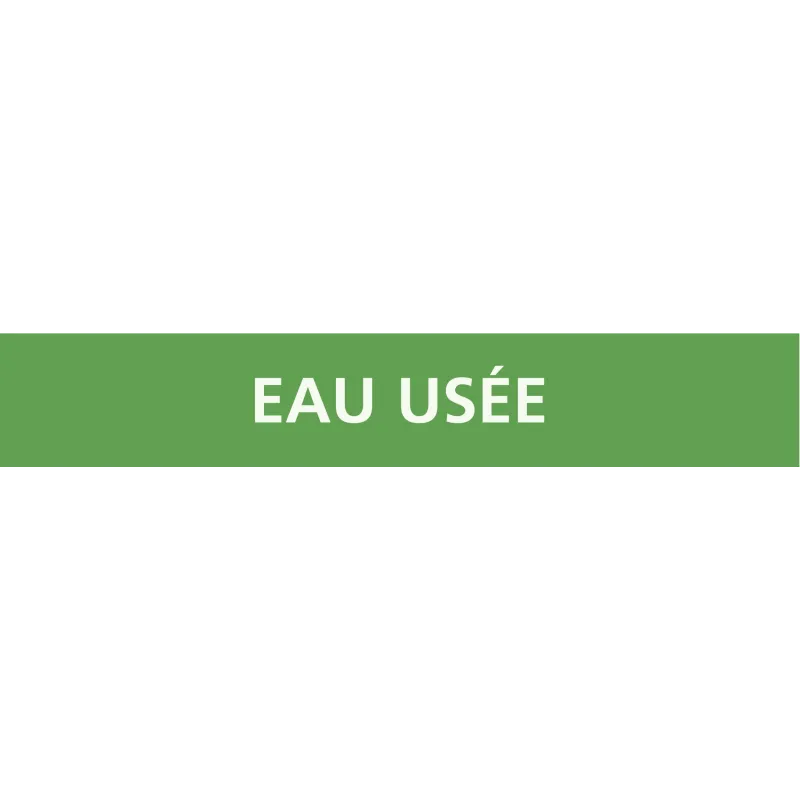 Panneau EAU USEE 312X52 MARQUAGE TUYAU Taliaplast 730199 | 730199 Panneau EAU USEE 312X52 MARQUAGE TUYAU Taliaplast 730199 | 730199