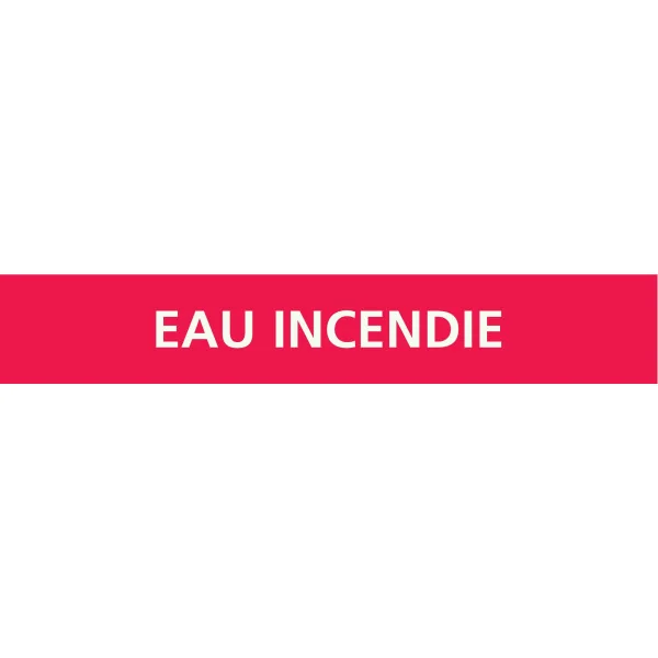 Panneau EAU INCENDIE 312X52 MARQUAGE T Taliaplast 730402 | 730402 Panneau EAU INCENDIE 312X52 MARQUAGE T Taliaplast 730402 | 730402