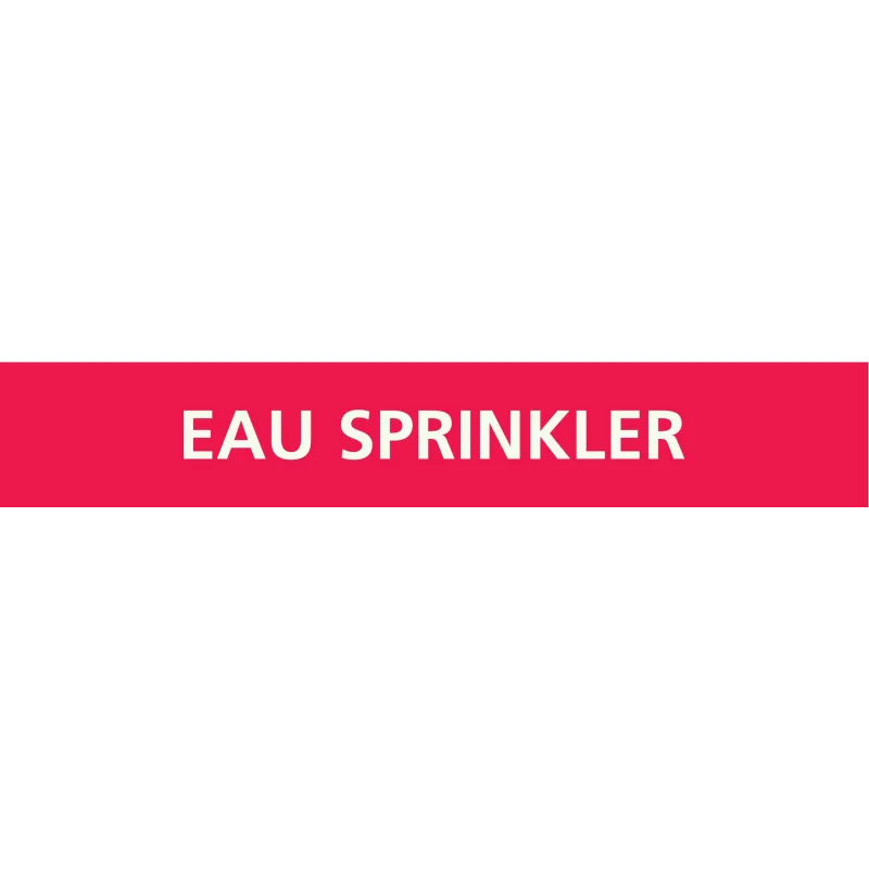 Panneau EAU SPRINKLER 312X52 MARQUAGE Taliaplast 730403 | 730403 Panneau EAU SPRINKLER 312X52 MARQUAGE Taliaplast 730403 | 730403