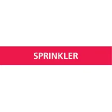 Panneau SPRINKLER 312X52 MARQUAGE TUYA Taliaplast 730409 | 730409