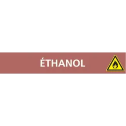 Panneau ETHANOL 312X52 MARQUAGE TUYAUT Taliaplast 730611 | 730611