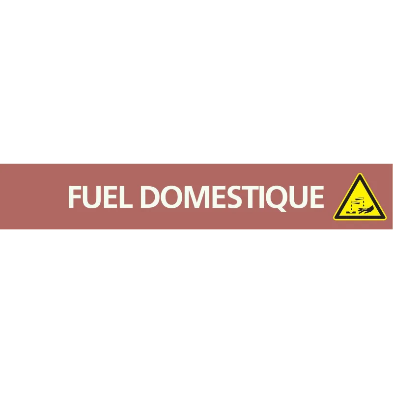 Panneau FUEL DOMESTIQUE 312X52 MARQUAG Taliaplast 730618 | 730618 Panneau FUEL DOMESTIQUE 312X52 MARQUAG Taliaplast 730618 | 730618