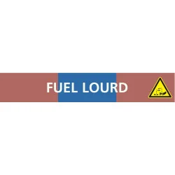 Panneau FUEL LOURD 312X52 MARQUAGE TUY Taliaplast 730620 | 730620
