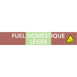 Panneau FUEL DOMESTIQUE LEGER 312X52 M Taliaplast 730635 | 730635