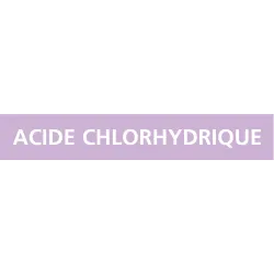Panneau ACIDE CHLORHYDRIQUE 312X52 MAR Taliaplast 730703 | 730703