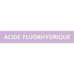 Panneau ACIDE FLUORHYDRIQUE 312X52 MAR Taliaplast 730704 | 730704