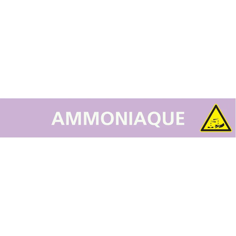 Panneau AMMONIAQUE 312X52 MARQUAGE TUY Taliaplast 730712 | 730712 Panneau AMMONIAQUE 312X52 MARQUAGE TUY Taliaplast 730712 | 730712