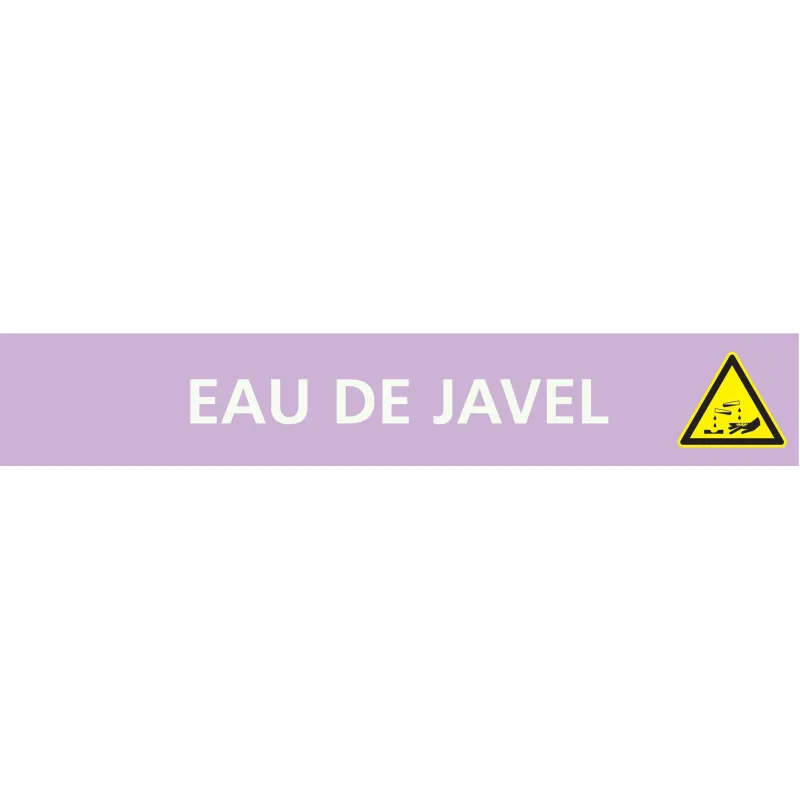 Panneau EAU DE JAVEL 312X52 MARQUAGE T Taliaplast 730717 | 730717