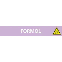 Panneau FORMOL 312X52 MARQUAGE TUYAUTE Taliaplast 730720 | 730720