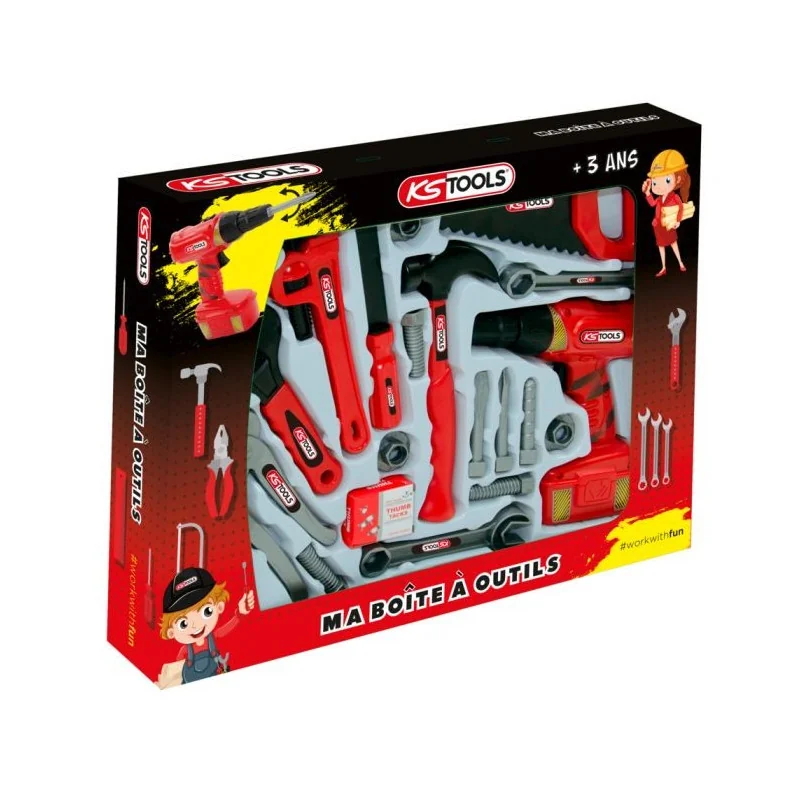 Coffret d'outils pour enfants KSTOOLS 100091 | 100091