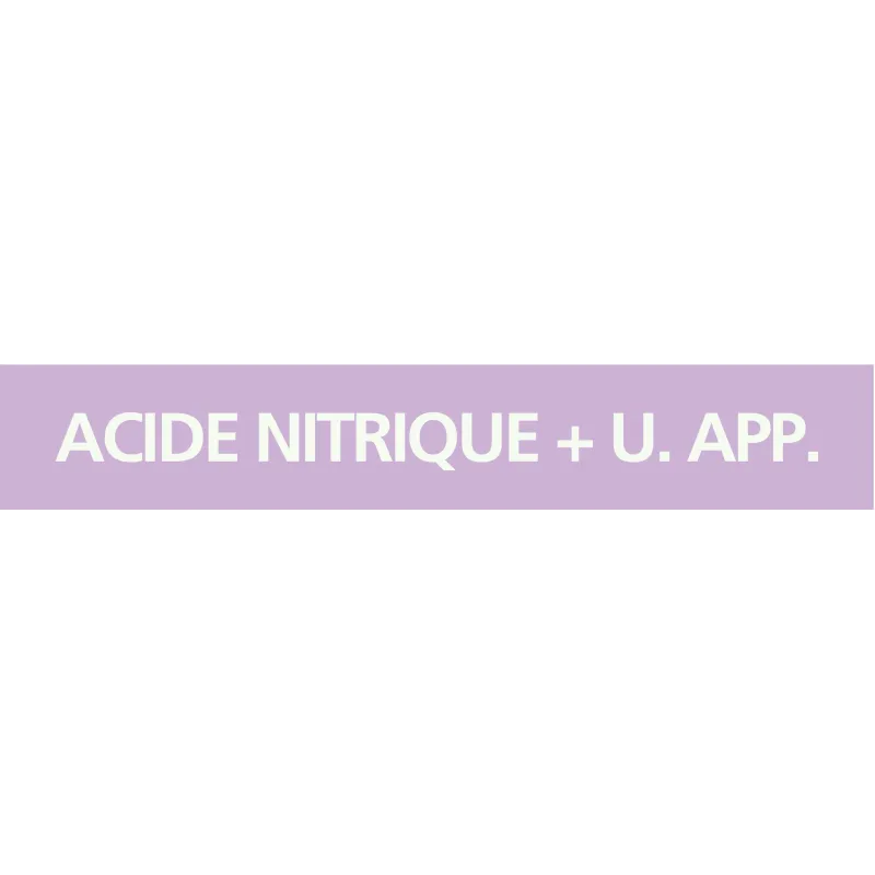 Panneau ACIDE NITRIQUE + U.APP. 312X52 Taliaplast 730737 | 730737 Panneau ACIDE NITRIQUE + U.APP. 312X52 Taliaplast 730737 | 730737