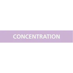 Panneau CONCENTRATION 312X52 MARQUAGE Taliaplast 730739 | 730739