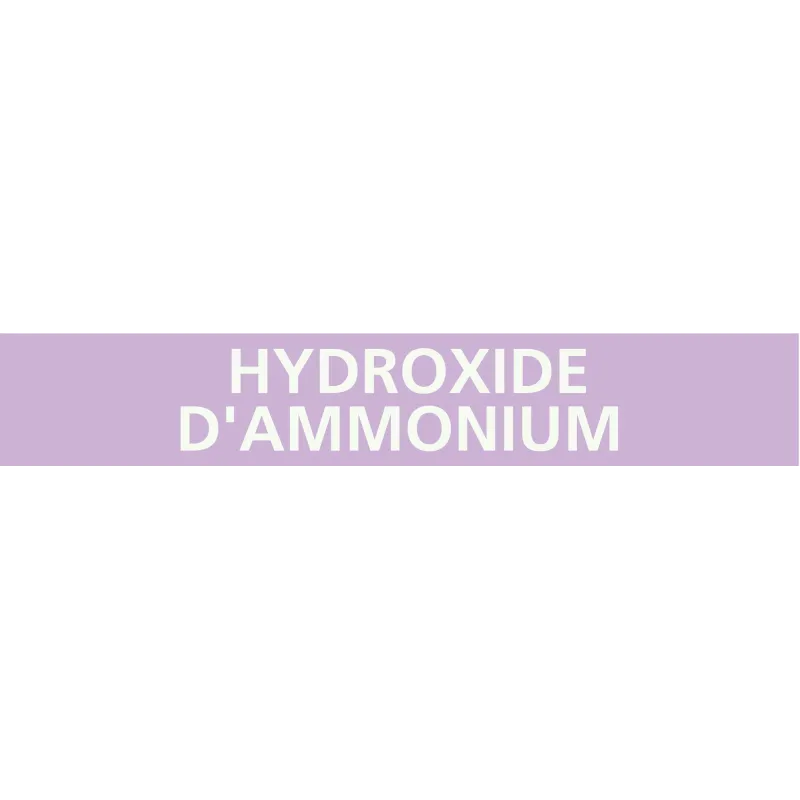 Panneau HYDROXIDE D'AMMONIUM 312X52 MA Taliaplast 730740 | 730740 Panneau HYDROXIDE D'AMMONIUM 312X52 MA Taliaplast 730740 | 730740
