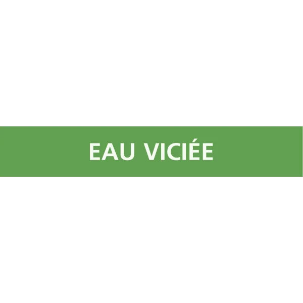 Panneau EAU VICIÉE 312x52mm (10 ADHESI Taliaplast 730802 | 730802 Panneau EAU VICIÉE 312x52mm (10 ADHESI Taliaplast 730802 | 730802