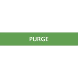 Panneau PURGE 312x52mm (10 ADHESIFS PO Taliaplast 730804 | 730804