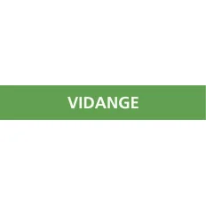 Panneau VIDANGE 312x52mm (10 ADHESIFS Taliaplast 730809 | 730809