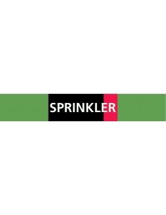 Panneau SPRINKLER 312x52mm (10 ADHESIF Taliaplast 730818