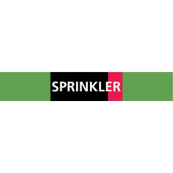 Panneau SPRINKLER 312x52mm (10 ADHESIF Taliaplast 730818 | 730818