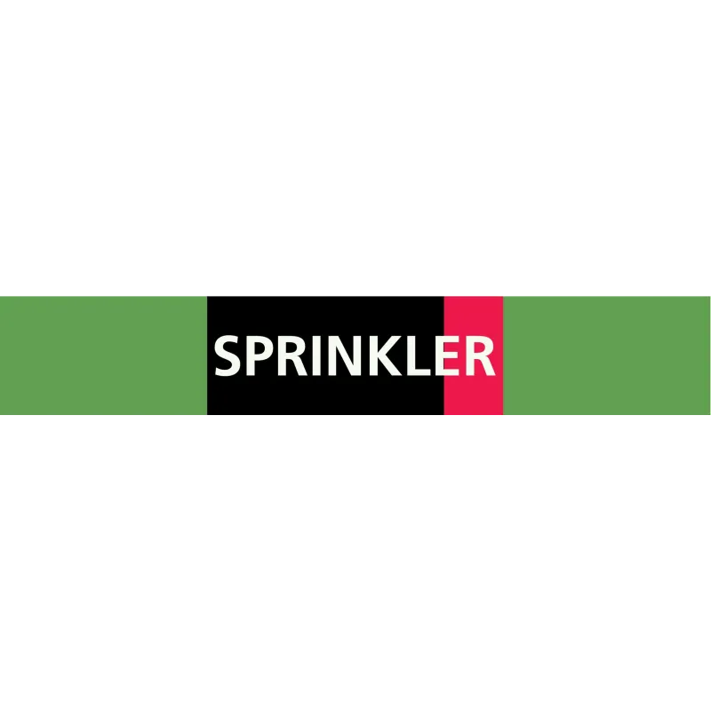 Panneau SPRINKLER 312x52mm (10 ADHESIF Taliaplast 730818 | 730818 Panneau SPRINKLER 312x52mm (10 ADHESIF Taliaplast 730818 | 730818