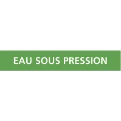 Panneau EAU S/PRESSION 222X37 MARQUAGE Taliaplast 731195 | 731195