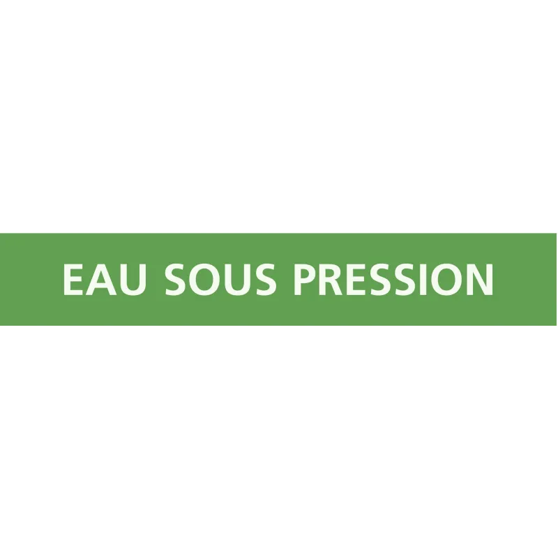 Panneau EAU S/PRESSION 222X37 MARQUAGE Taliaplast 731195 | 731195